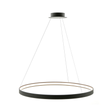 ZUMA Circle fekete LED függesztett lámpa (ZU-LA0721-1BK) LED 1 izzós IP20 világítás