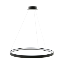 ZUMA Circle fekete LED függesztett lámpa (ZU-LA0722-1BK) LED 1 izzós IP20 világítás