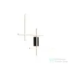 Zuma Line Edge LED falikar ZU-22009W4-BK-GD