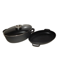 Zurrichberg ZB 2116 EDÉNYSZETT 3 RÉSZES KOVÁCSOLT ALUMINIUM TAPADÁSMENTES BEVONATTAL sütés és főzés