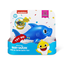 Zuru Toys Robo Alive: Daddy Shark úszó és éneklő cápa - Kék fürdőszobai játék