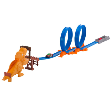 Zuru Toys T-Rex Attack versenypálya (6702) autópálya és játékautó