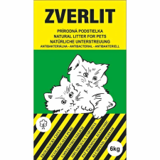  Zverlit macskaalom bentonit 3-4 mm zöld 6kg macskaalom
