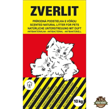 Zverlit macskaalom bentonit illatos 3-4 mm piros 10kg macskaalom