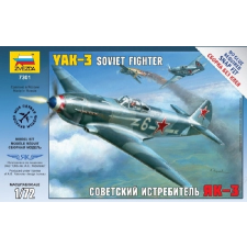  Zvezda Airplanes Yak-3 Soviet Fighter 1:72 (7301) makett