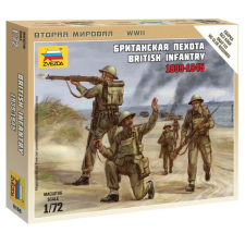  Zvezda British Infantry 1939-42 1:72 (6166) makett