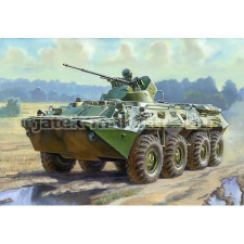  Zvezda BTR-80A Russian Personnel Carrier 1:35 makett harcjármű (3560) makett