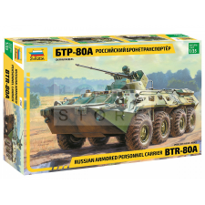 Zvezda BTR-80A Russian Personnel Carrier makett 1:35 (3560z) makett