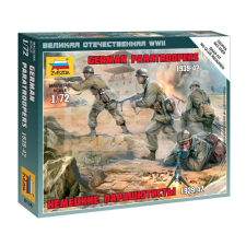 Zvezda German Paratroopers /1939-1942/ makett 1:72 (6136Z) makett