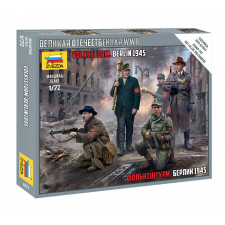  Zvezda German Volkssturm  1:72 makett