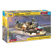  Zvezda Ka-52 Russian Attack Helicopter 1:48 (4830) makett helikopter makett