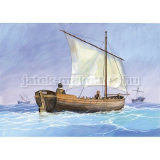  Zvezda Medieval Life Boat makett  1:72 makett hajó (9033) makett