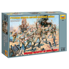 Zvezda Russian infantry WW I (1914-1928) makett 1:72 (8082Z) makett