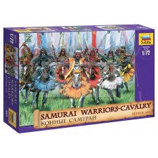 Zvezda Samurai Warriors-Cavalry makett 1:72 (8025Z) makett