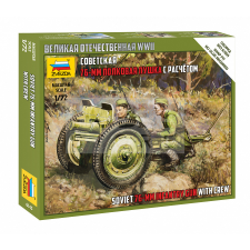 Zvezda Soviet 76-mm Gun makett 1:72 (6145Z) makett