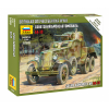 Zvezda Soviet Armored Car BA-10 makett 1:100 (6149Z)
