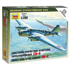  Zvezda Soviet Bomber SB-2 1:200 (6185) makett