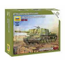 Zvezda Soviet Self-Propelled Gun ISU-152 makett 1:100 (6207Z) makett