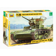 Zvezda Soviet T-26 Tank makett 1:35 (3538Z) makett