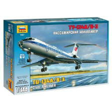  Zvezda Tupolev Tu-134B  1:144 makett repülő (7007) makett
