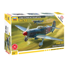  Zvezda YAK-9 Soviet fighter 1/72 (7313) makett