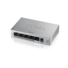 ZyXEL GS1005HP 5 Port Gigabit PoE+ unmanaged desktop Switch hub és switch