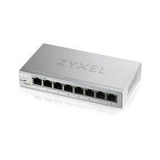 ZyXEL GS1200-8 8port Gigabit LAN (60W) menedzselhető asztali switch hub és switch