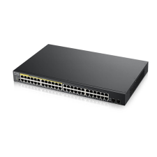 ZyXEL GS1900-48HPv2 48port GbE LAN PoE (170W) smart menedzselhető PoE switch hub és switch